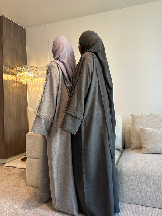 Linen Clothed Abaya