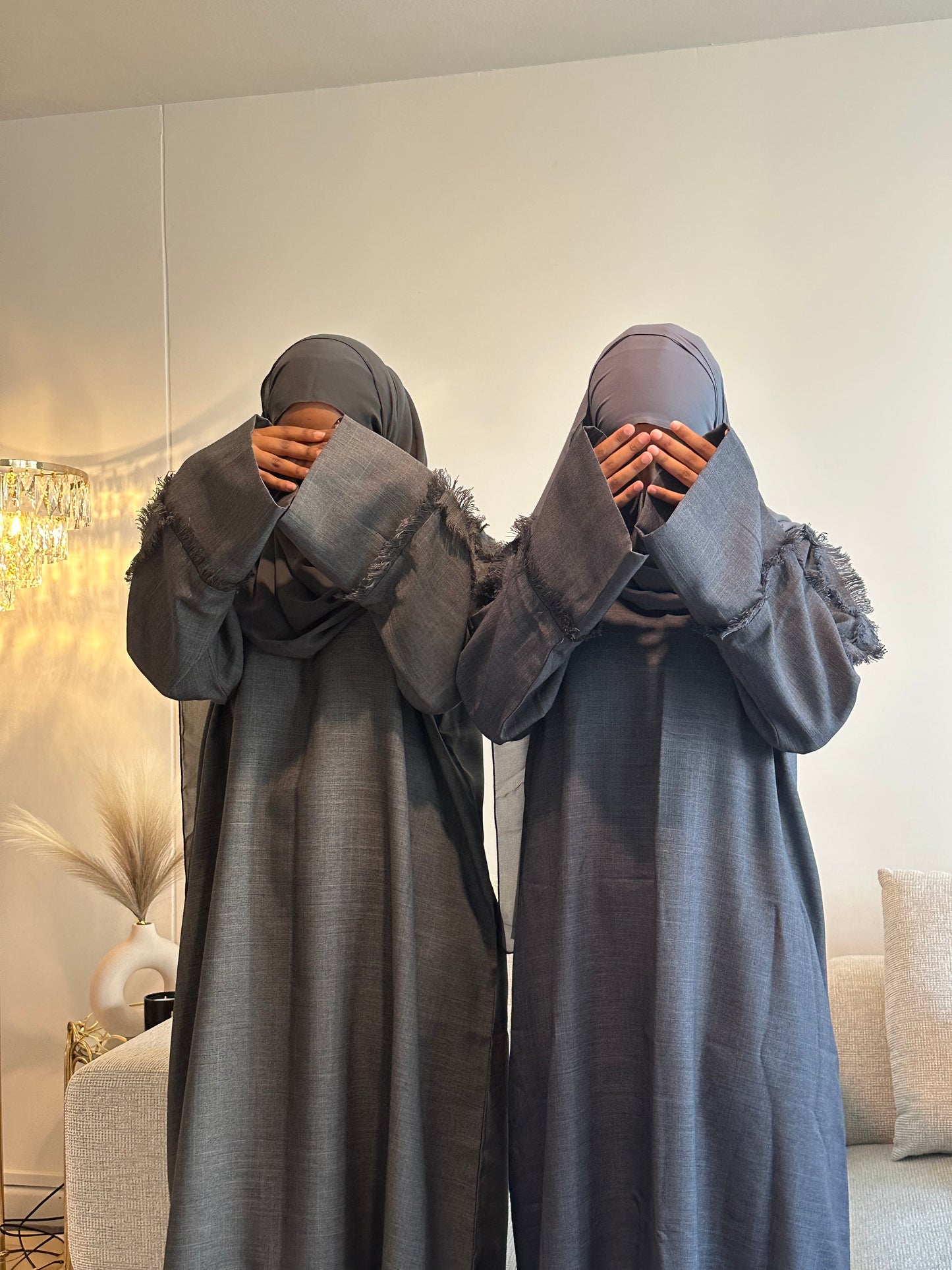 Linen Clothed Abaya