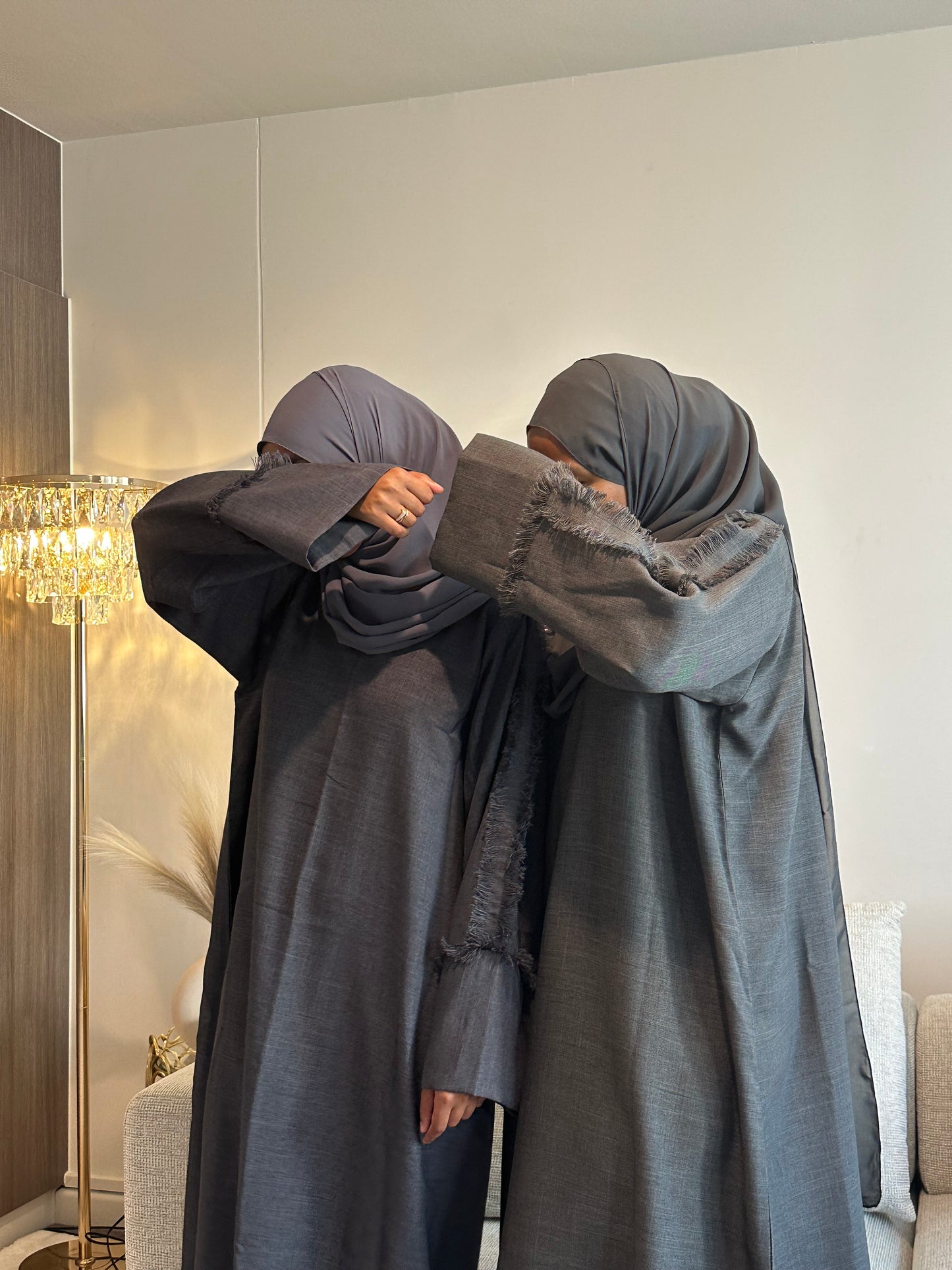 Linen Clothed Abaya