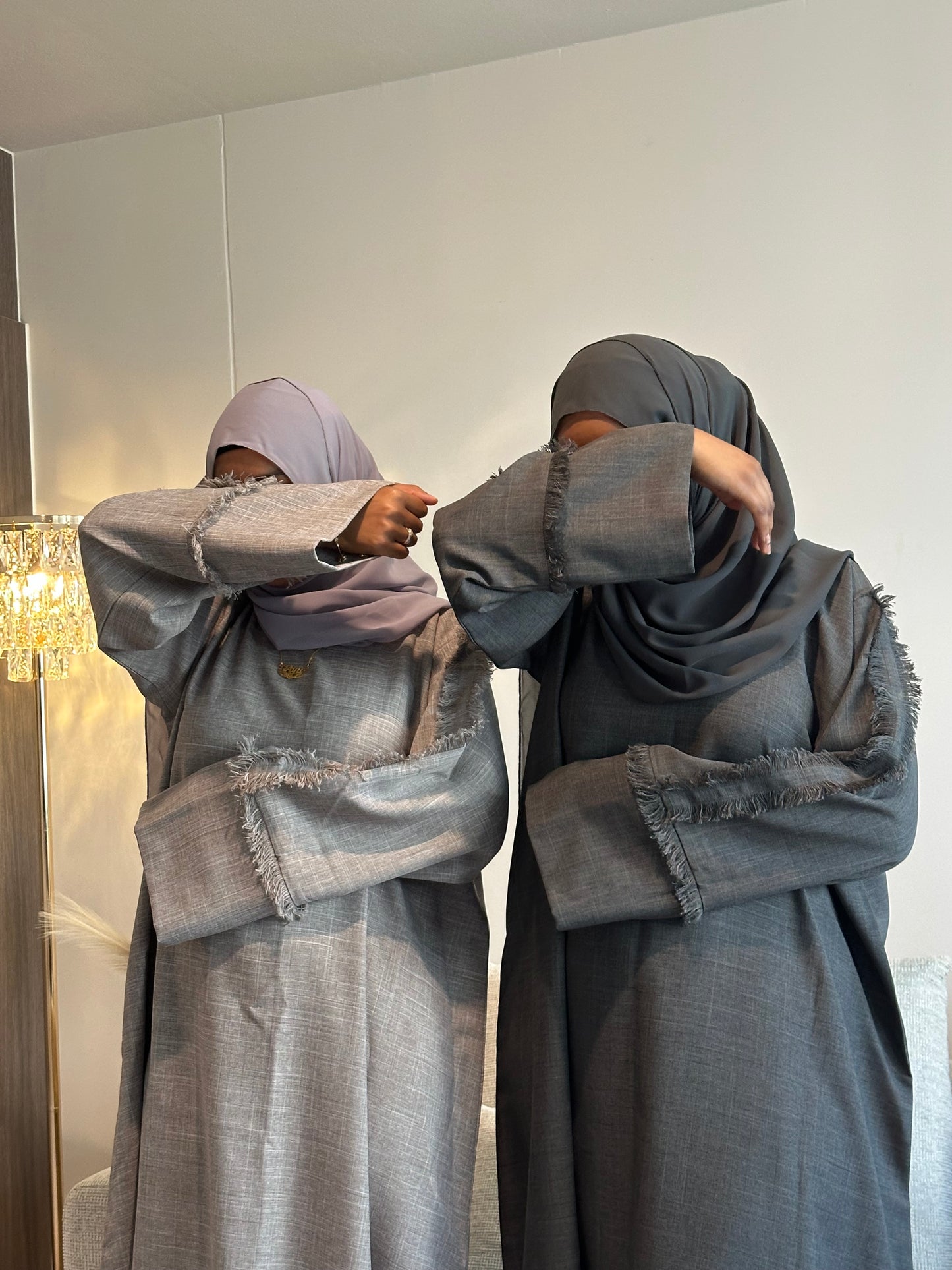 Linen Clothed Abaya