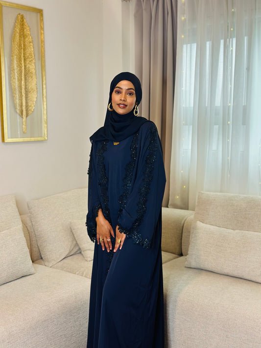 Ethereal Elegance Navy Blue